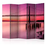 Rumsavdelare Skärmvägg Arkiio Purple Evening II 225x172 cm