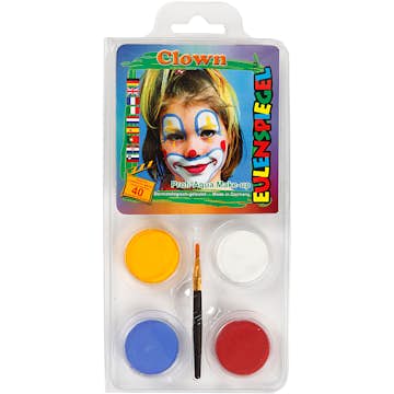 Ansiktsfärg Creativ Company Eulenspiegel Sminkset Clown
