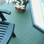 Golvplatta Hestraplattan Universa Emerald Green