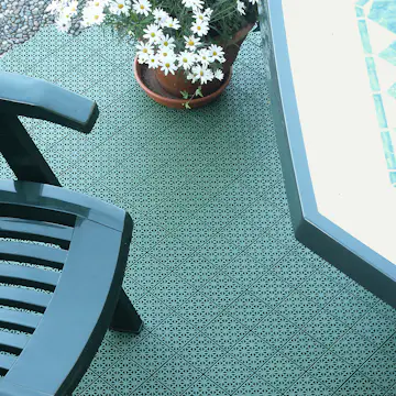 Golvplatta Hestraplattan Universa Emerald Green