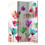 Rumsavdelare Skärmvägg Arkiio Colorful Tulips 135x172 cm