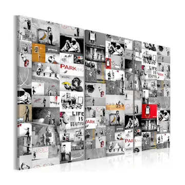 Tavla Arkiio Street Art Banksy III