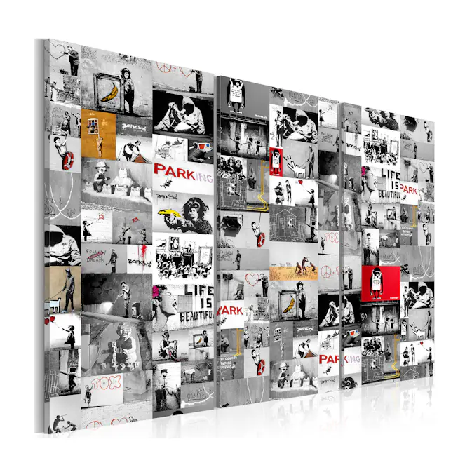 Tavla Arkiio Street Art Banksy III