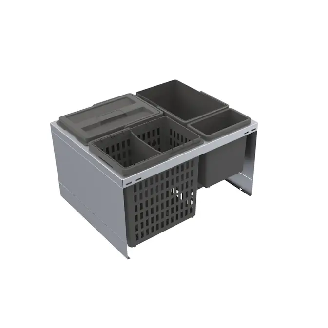 Källsorteringskärhållare Beslag Design Cube Original Hero 600