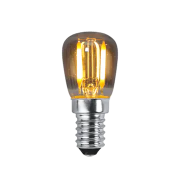 LED-Päronlampa Star Trading E14 Rökfärgad 30 Lumen