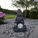 Solcellsdekoration Star Trading Buddha LED Solcellslampa med Sensor