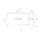Stuga Palmako Andrea 22,1 m² Slide (inv. 21,1 m²)