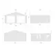 Garage Palmako Roger 28,4 m2 med Takskjutport