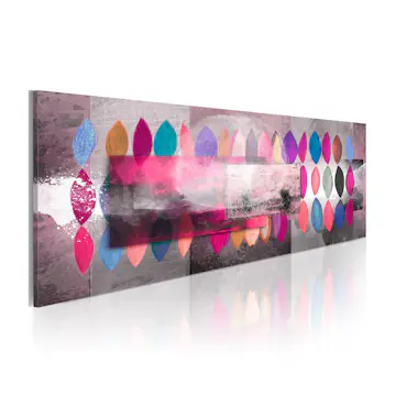 Handmålad Tavla Arkiio Color Trends 120x40