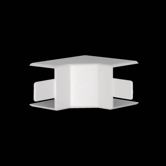 Innerhörn till Matarkanal Hager LF/LFH 30 x 30 mm Halogenfri Vit RAL 9016