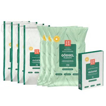 Gräsfrö Xeed Paket Med Gödsel Nyanläggning 700 kvm