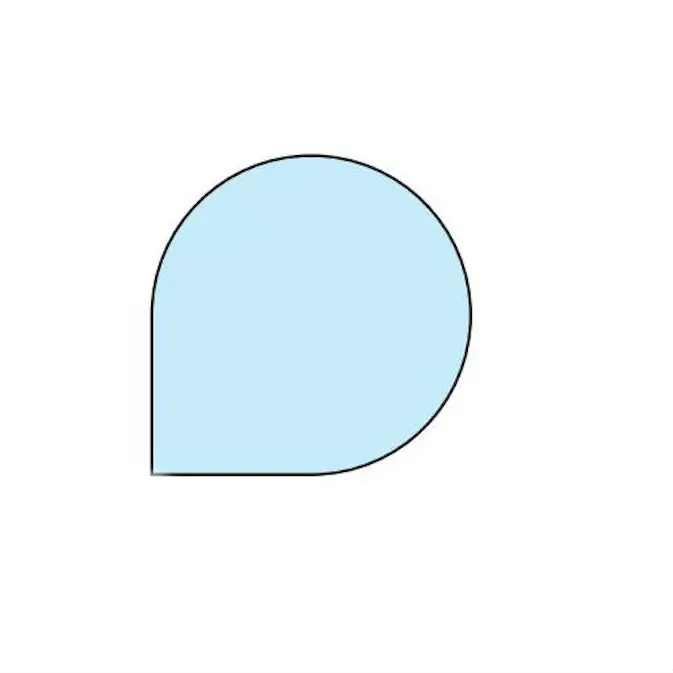 Golvglas Kaminexperten 1100 x 1207 Droppe