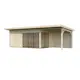 Stuga Palmako Andrea 24,2 m² Slide Plus (inv. 15,2+7,9 m²)
