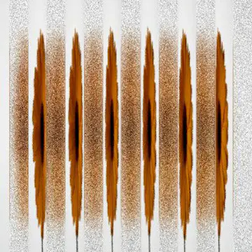 Glasbyte NorDan Frostat/Klar Randigt