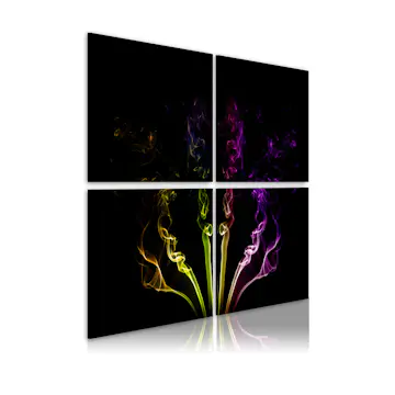 Tavla Arkiio RainbowFärgade Rök Spår