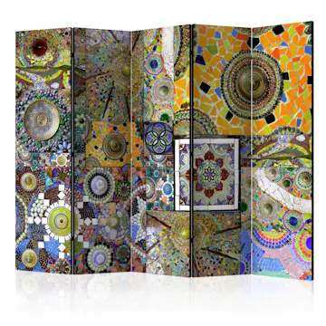 Rumsavdelare Skärmvägg Arkiio Solar Mosaic II 225x172 cm