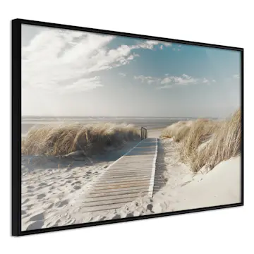 Poster Artgeist Affisch Abandoned Beach