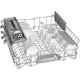 Integrerad Diskmaskin Bosch Serie 2 SMV2ITX09E Home Connect