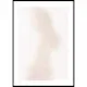 Poster Gallerix Watercolor Faded Brown No1