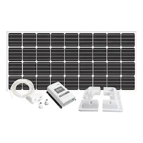 Solcellspaket Sunwind Caravan 200W MPPT, hörn