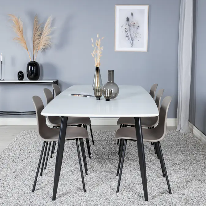 Matgrupp Venture Home Polar med 6st Arctic Stolar