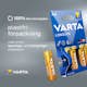Batteri VARTA Alkaliska Longlife LR6/AA 20-Pack