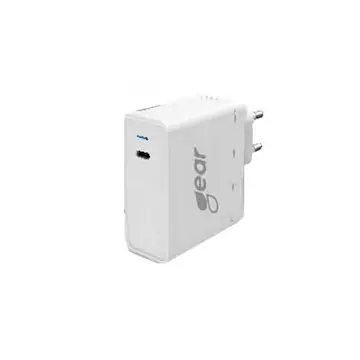 PD-reseladdare Gear 220V 1Xusb-C Pd 45W Vit