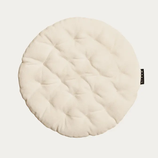 Stolsdyna Linum Pepper Ø37 cm