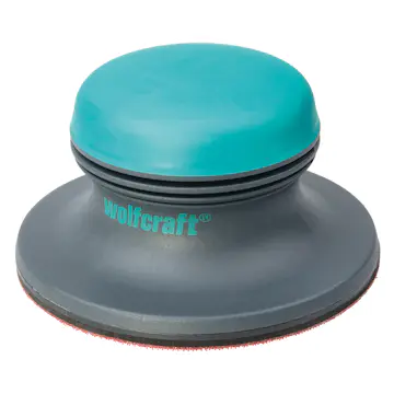 Planslip Wolfcraft 125mm Kardborrfäste