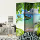 Rumsavdelare Skärmvägg Arkiio 135x172 cm Tropical Paradise