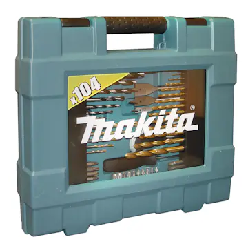 Borr- och bitssatss Makita D-31778 104 delar