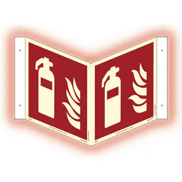 Skylt Systemtext Brandsläckare Plogskylt Supernova+