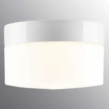 Vägg-/Taklampa Ifö Electric Opus 200H Vit IP44 Rak 12W LED
