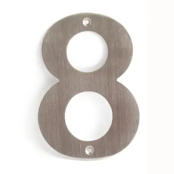 Husnummer Habo 570 Rostfritt