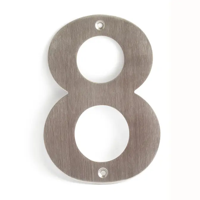 Husnummer Habo 570 Rostfritt