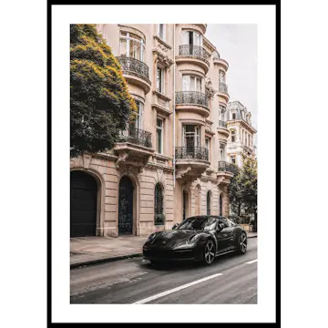 Poster Gallerix Urban Setting Porsche 911 Carrera Cab