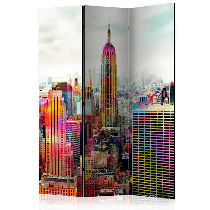 Rumsavdelare Skärmvägg Arkiio Colors Of New York City 135x172 cm