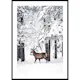 Poster Gallerix Deer In Snow