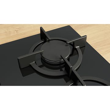 Gashäll Bosch Serie 6 PPP6A6I10 Svart med FlameSelect och Easy Cleaning