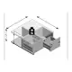 Soffbord In Living Twin 70 cm