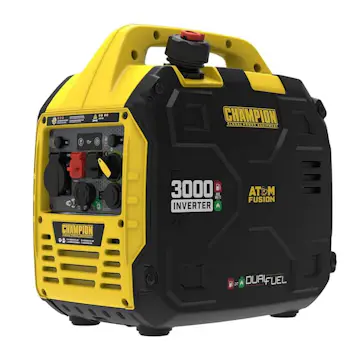 Inverterelverk Champion Generators The Mighty Fusion Dual Fuel 3000W