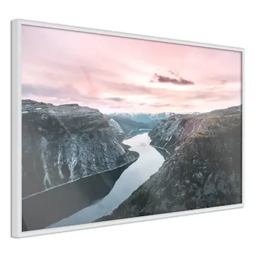 Poster Artgeist Affisch Lake Ringedalsvatnet