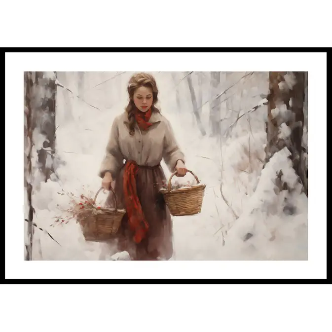 Poster Gallerix Winter Walk No3