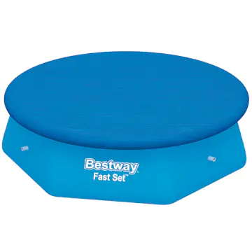 Poolskydd Planet Pool Fast Set Överdrag för Rund Pool Ø 244 cm