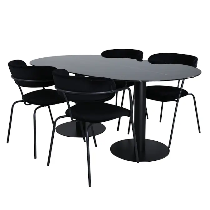 Matgrupp Venture Home Oslo med 4 Aris Stolar