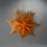 Adventsstjärna Gnosjö Konstsmide Pappersstjärna Pärlemo inkl. Sladdställ