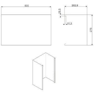 Skorsten Smeg KITCMNKD till Köksfläkt