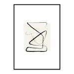 Poster Gallerix Abstract Brushed No4