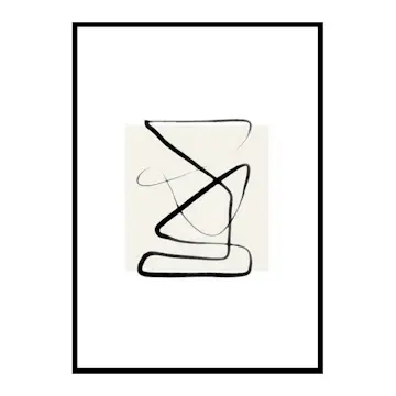 Poster Gallerix Abstract Brushed No4