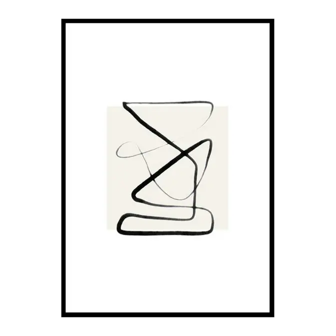 Poster Gallerix Abstract Brushed No4